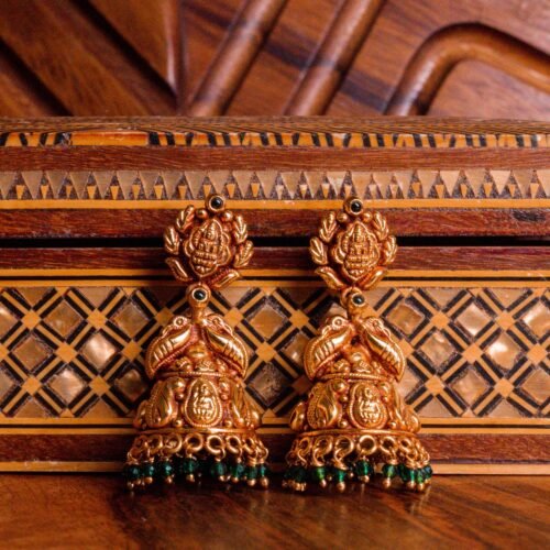 925 Silver Nakshi Jhumki